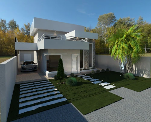 Projeto Residencial em Curitiba bairro Cajuru